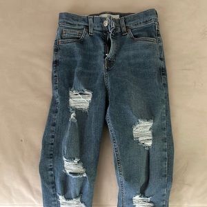 top shop high waisted jeans